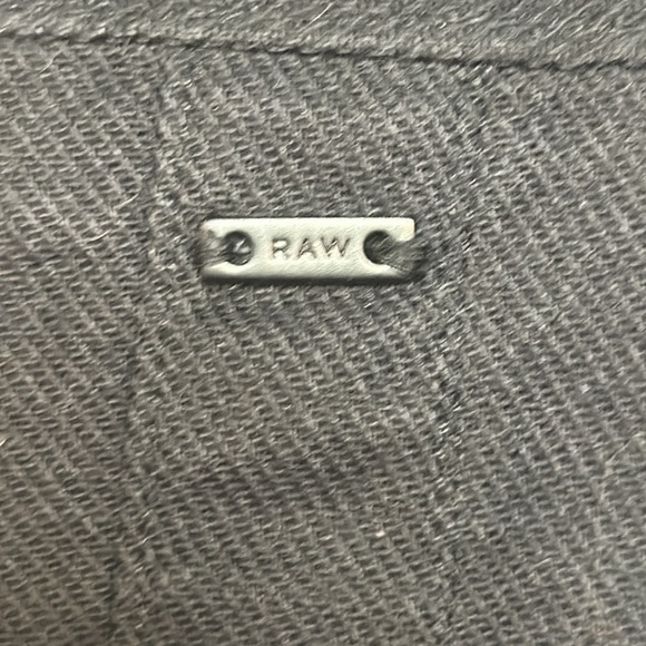 G-Star Raw Correct Navy Blue Long Sleeve Shirt Small - Picture 13 of 14